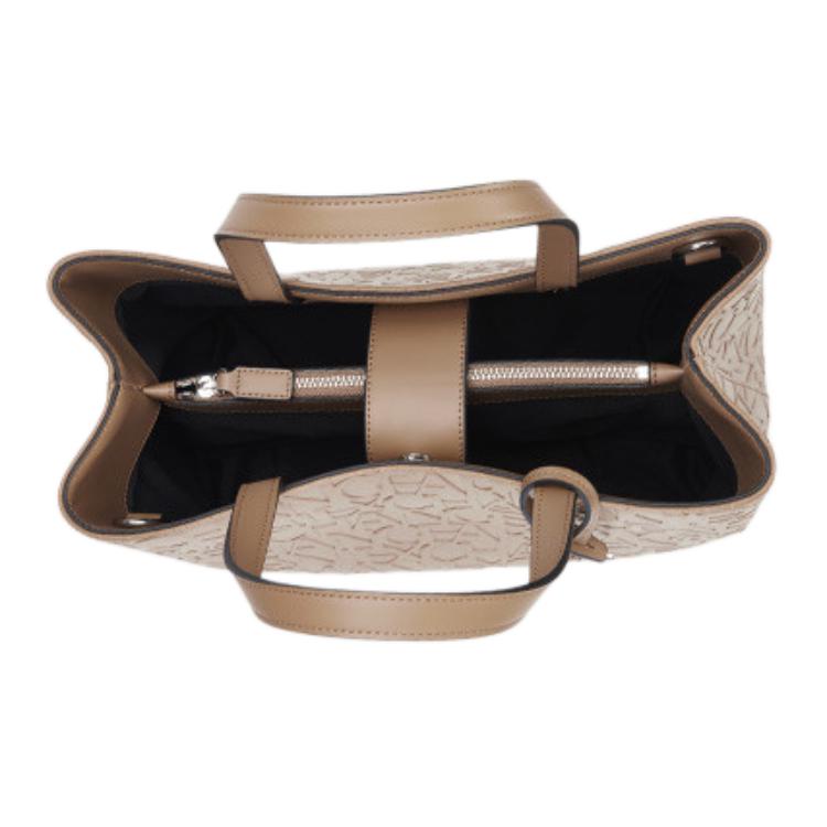 New ARMANI EXCHANGEAE PU Tote Bag Shopping Bag Shoulder Bag Handbag Women's Brown 942646-CC793-14949