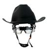 Hochdichter Polyethylen-Schutzhelm Cowboy-Stil Vollrand-Schutzhelm Für die Arbeit im Freien