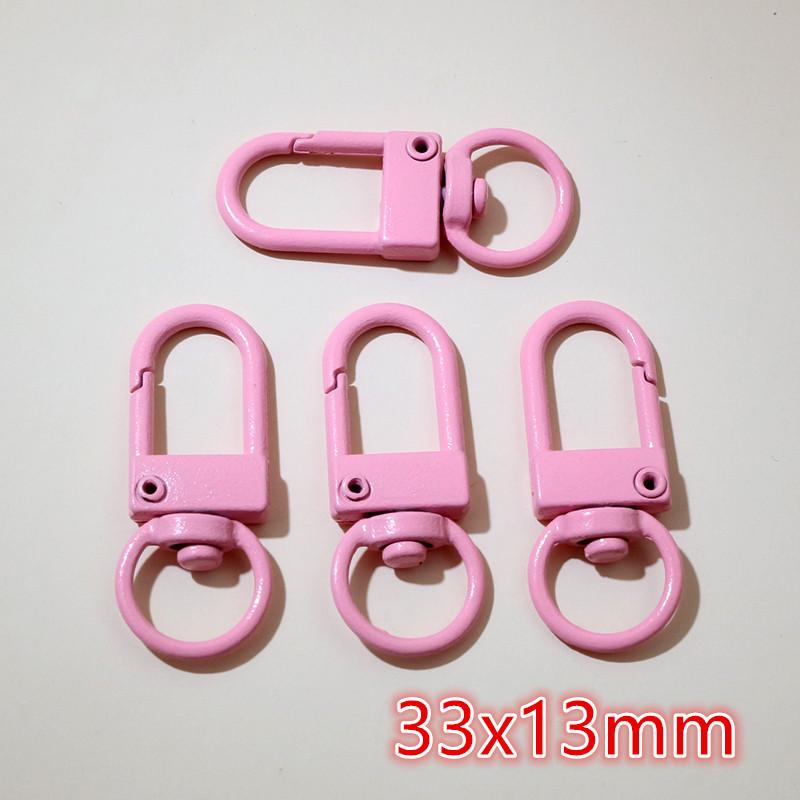 10pcs/lot Snap Lobster Clasp Hooks Gold Silver Plated DIY Jewelry Making Findings for Keychain Neckalce Bracelet Supplies