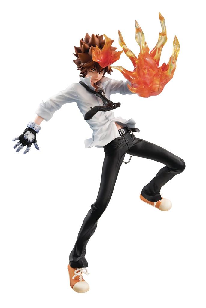 MegaHouse G.E.M. Series Katekyo Hitman REBORN! Sawada Tsunayoshi 1/8 Scale PVC & ABS Painted Complete Figure