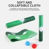 Complete Golf Putting Practice Set Includes Mat and Accessories for or Multiplayer Use to refines Technique Anywhere