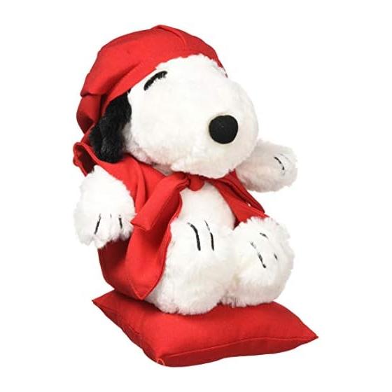 [With stuffed animal! ]For celebrating your 60th birthday! Red Chanchanko & Hat Snoopy Set (Small) *kanreki-dollset-snoopy-hp