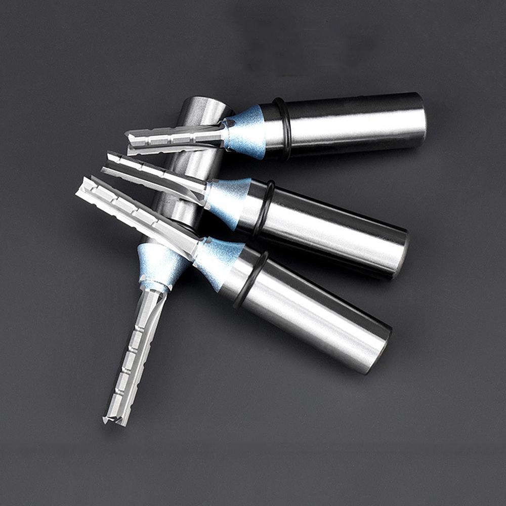 1PCS 1/2 Shank 3 Flutes Straight Cutting Router Bit TCT Cutters For Working Wood CNC Bits Milling Slot