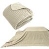 Rivere Kotatsu Blanket, Rectangular, Warm Flannel, Kotatsu Cover, Multi-Purpose Cover, Sofa Cover, or Throw (Large Rectangular, Approx. 195 X 280 Cm,