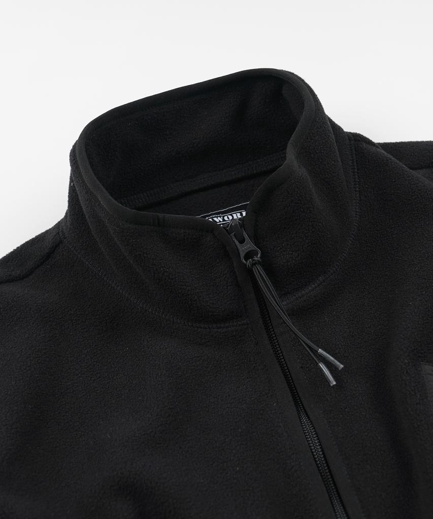 Frizmworks Fleece Zip Up Jacket _ Black
