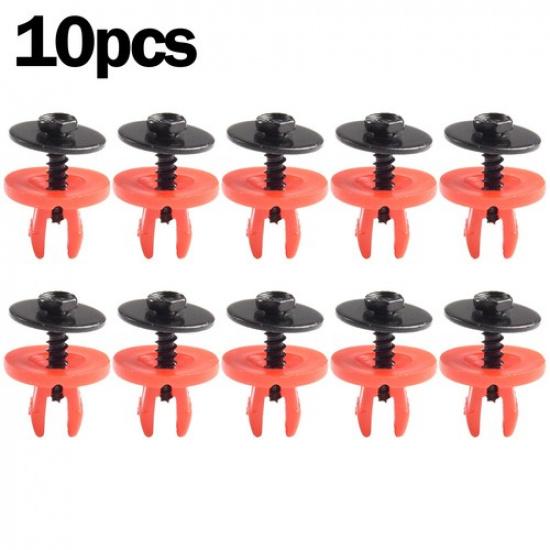 10mm X 8mm Holes Screws Plus Auto Parts 10mm X 8mm Holes Auto Parts New Red