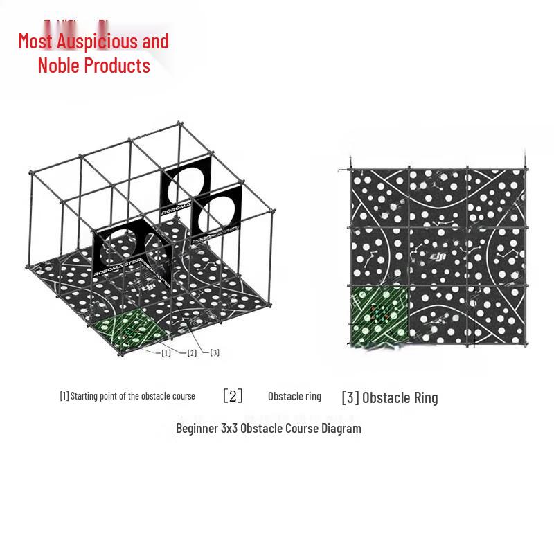 

Drone Race Track & Maze Obstacle Course Set