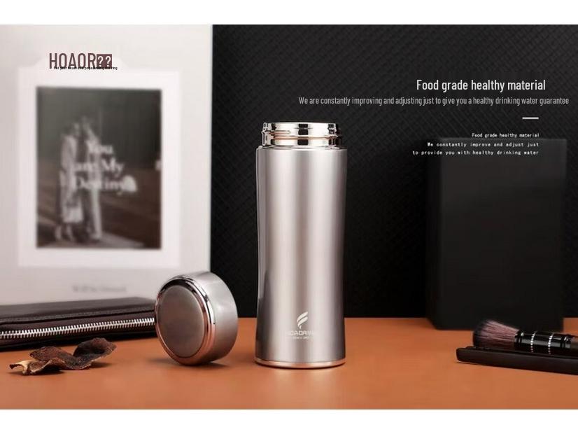HOAOR HX7483 300ml Stainless Steel Vacuum Insulated Business Thermos Mug