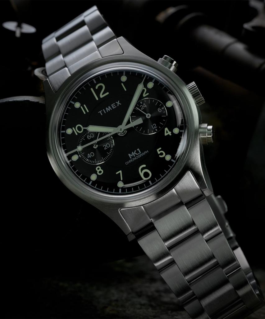 Taimaegseu Mk1 Chronograph Classic Field Watch 40Mm