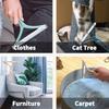 2-in-1 Pet Hair Remover Tool – Scraper & Brush for Couch, Carpet, Car & Clothes, Reusable Detachable No-Refill Design
