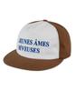 Wig Jeunes Ames 5-Panel Two-Tone Washed Ball Cap - Brown