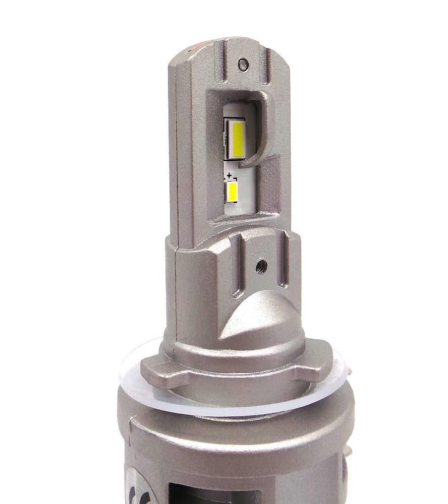 H15 LED Bulbs 12-24V CANBUS CSP 2 Pcs 2x 8000lm Strong White Off-Road