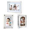 Modern Acrylic Digital Pictures Frame IPS Display Screen Supports JPG BMP MP4 AVI USB Charging 3000mAh/1000mAh Battery