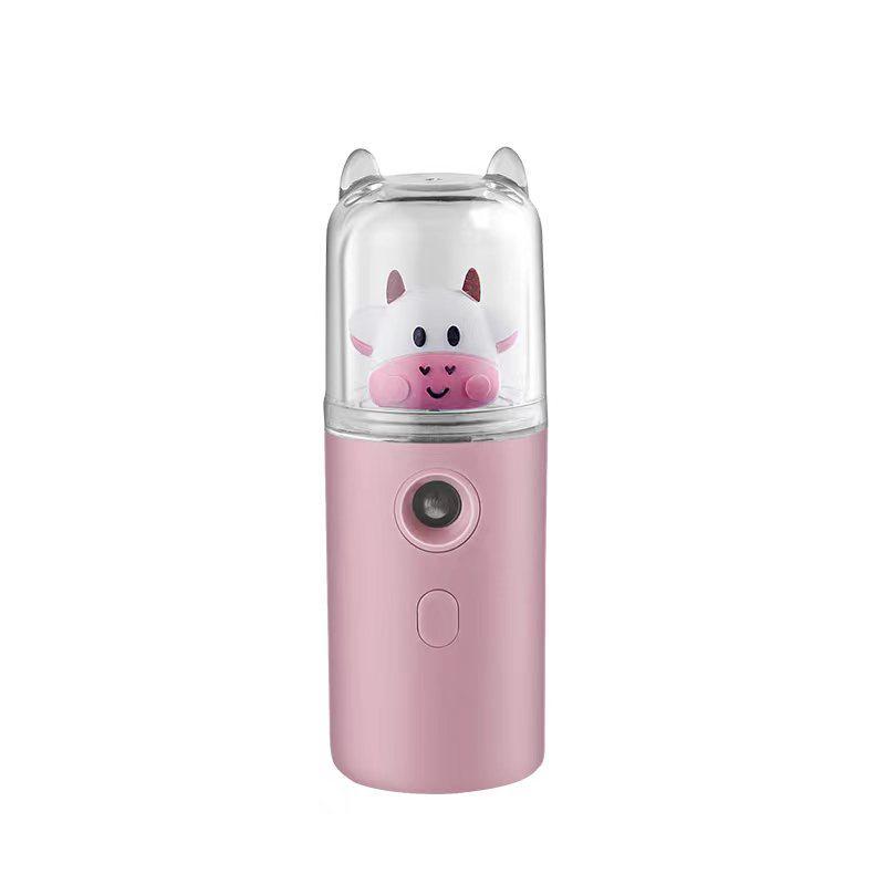 Portable Cute Pet Facial & Beauty Hydrating Sprayer with Alcohol Disinfector