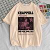 Chappell Roan T-Shirt Teenager Psychedelisch Punk Atmungsaktiv Bequem Retro T-Shirt Vintage Y2k Psychedelische Universität Grunge Punk