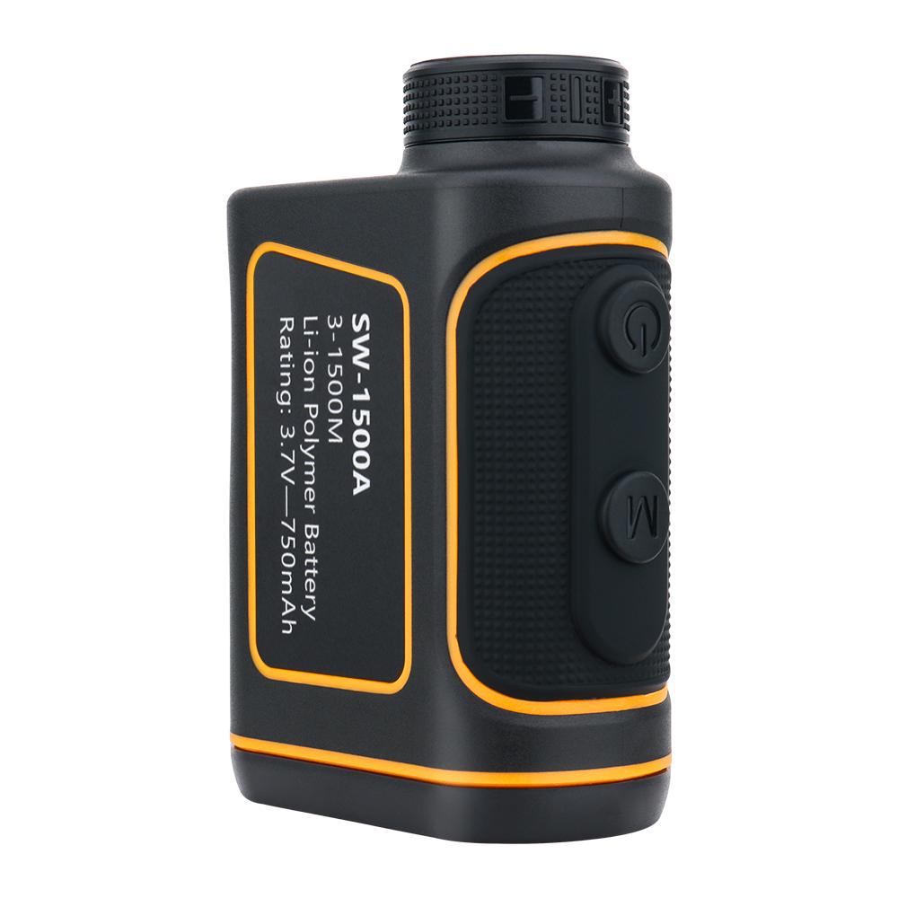 SNDWAY Laser Distance Meter 600m/1000m/1500m Telescope Laser Rangefinder Roulette for Hunting Golf 7X Monocular Distance Measure