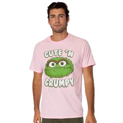 Sesame Street Mens Cute N Grumpy T-Shirt