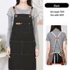 Waterproof & Oil-proof Canvas Kitchen Apron with Custom Logo