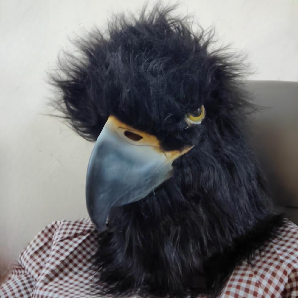 Neue Hawk Maske Adler Vogel Kopfschmuck Halloween Kostüm Party Cosplay Requisiten Adler Masken Party Karneval Festival Dress up Prop