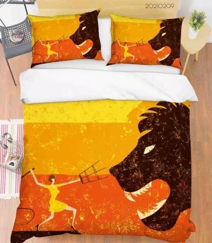 Comforter Fantasy Lion Bedding Decoration Gift First Choice Suitable For Children Boys Girls And Adults Warm Soft Breathable