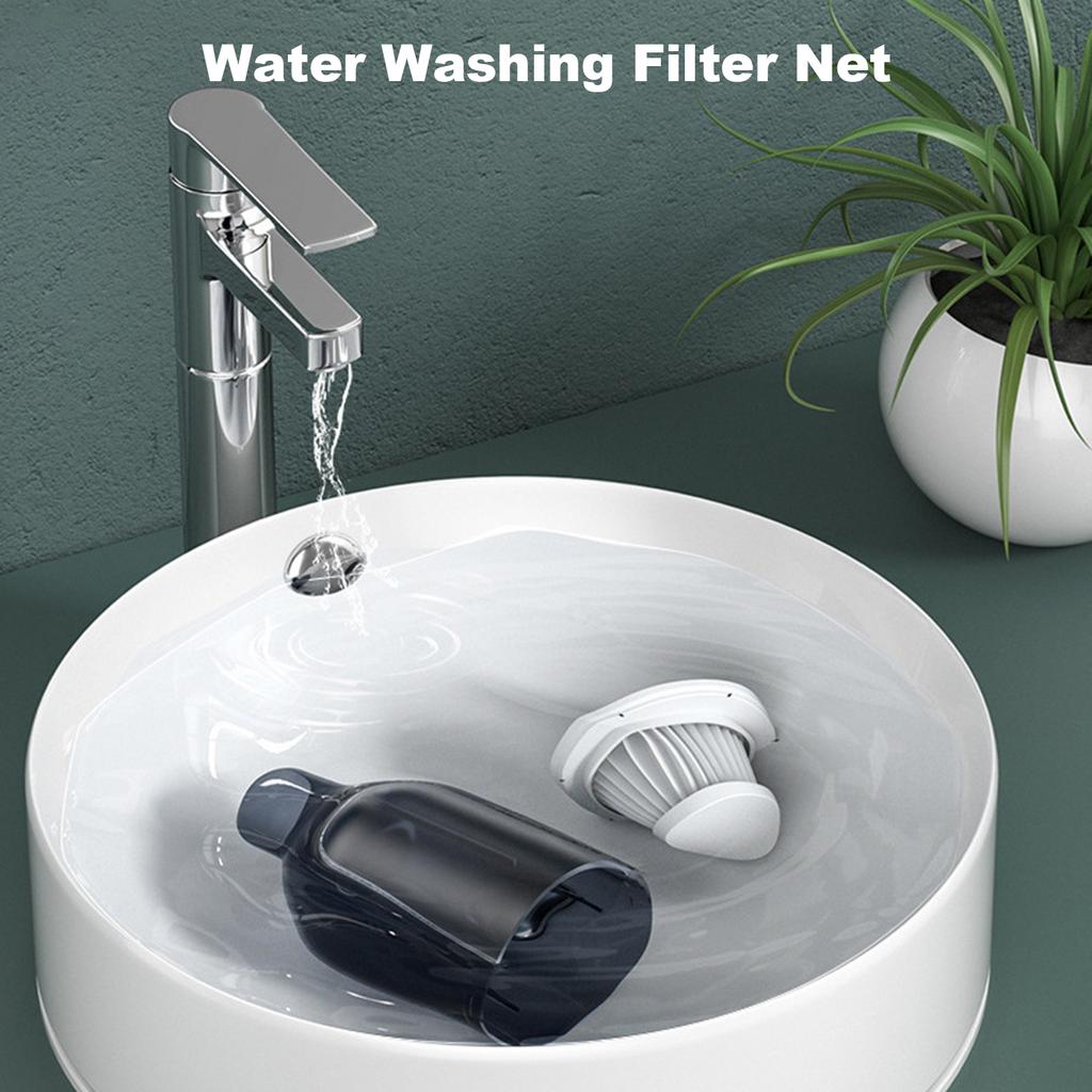 Håndholdt støvsuger, trådløs bilstøvsuger, 120W bærbar støvsuger med oppladbar 1800mAh