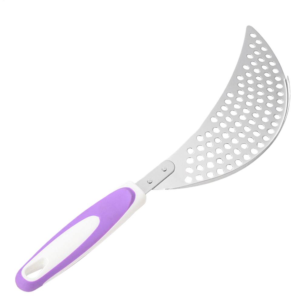 Strainer Spoon Stainless Steel Scoop Colander Scoop Dishwasher Safe Drainer Draining Tool For Cooking Frying Kitchen Restaurant