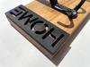 Modern Oak 60cm Wall-Mounted Clothes Hanger
