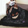 Gengar Kaiju Japan Style Blankets Flannel Throw Blankets Airplane Travel Portable Ultra-Soft Warm Bedsprea