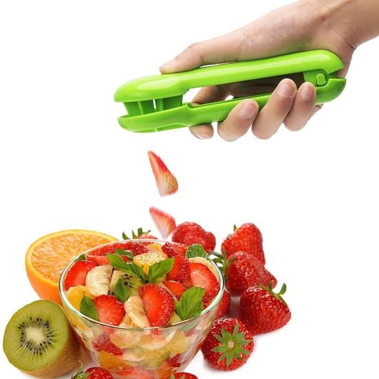 

Эффективный нож для винограда, быстрая нарезка, удобная ручка, простое управление, слайсер для томатов черри, кухонные инструменты зелёный