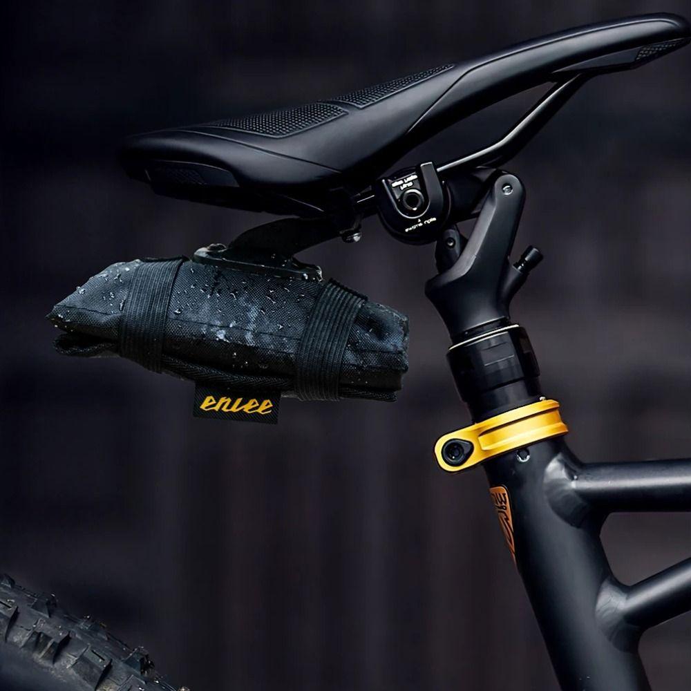 Foldable Portable Storage Waterproof Snap On Repair Kit Multilayer Bicycle Storage Bag  RIDE