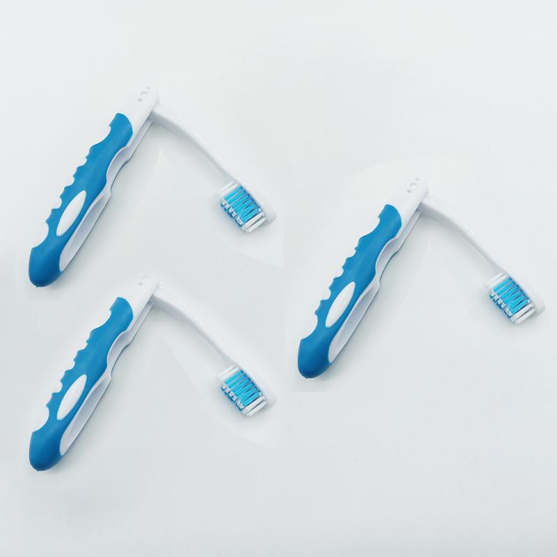 Hygiene Oral Portable Disposable Foldable Travel Camping Toothbrush Hiking Tooth Brush Tooth Cleaning Tools Folding Toothbrush