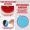 Kingdder 48 Pcs Front Reflector Round Reflector For Driveway Fence Gate Posts Trailers Safety Reflectors With Center Mounting Holes Automobiles Boats