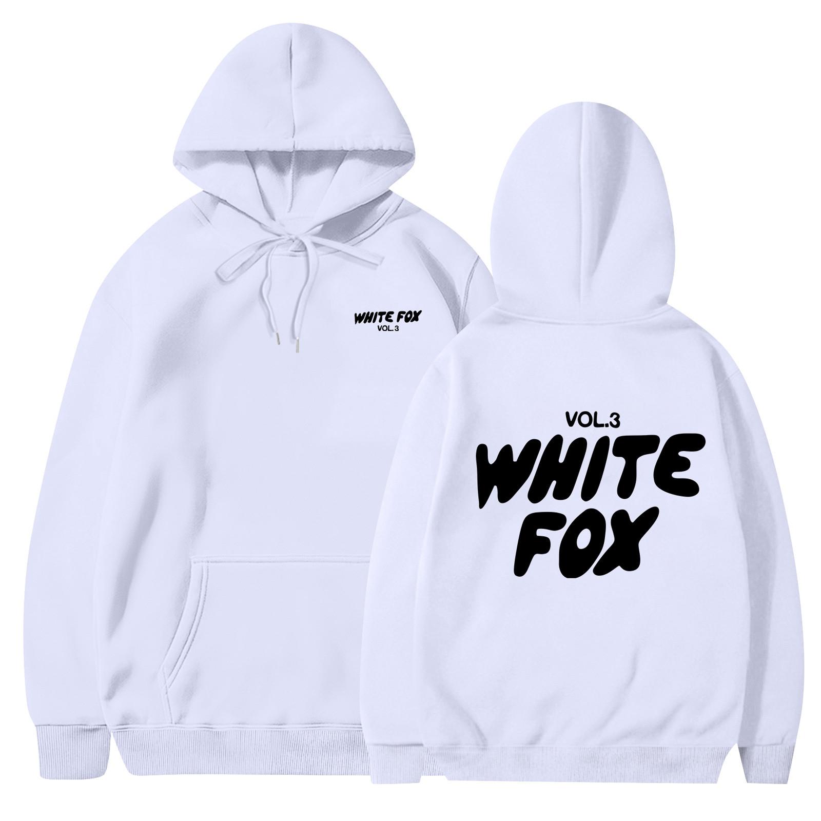 

Женская повседневная модная толстовка с капюшоном и длинным рукавом с принтом XL белый