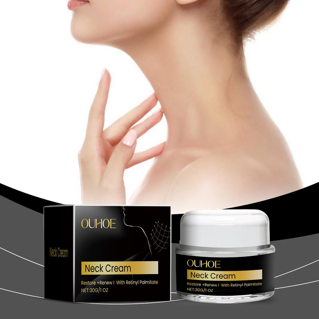 Firming Neck Cream Tightening Lift Double Chin Sagging Reduce Fine Lines Necklines Shaping Brightening Beauty Korean Skin Care