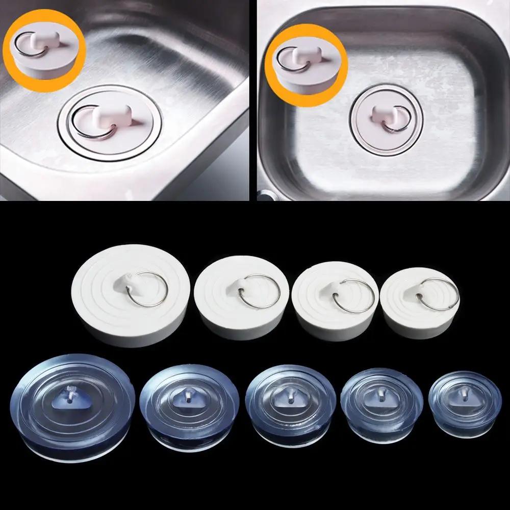 Useful Bathroom Supplies Washroom Kitchen Round Sewer Drain Cover Water Sink Plug Bathtub Stopper