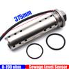 Digital 52mm Sewage Level Gauge with Alarm Red LED 0-190OHM Holding Tank Gauge Sewage Level Sensor 100-500mm Auto Marine Custom