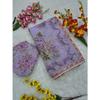 Premium Tabby Silk Saree – Multicolour Mirror Work Masterpiece