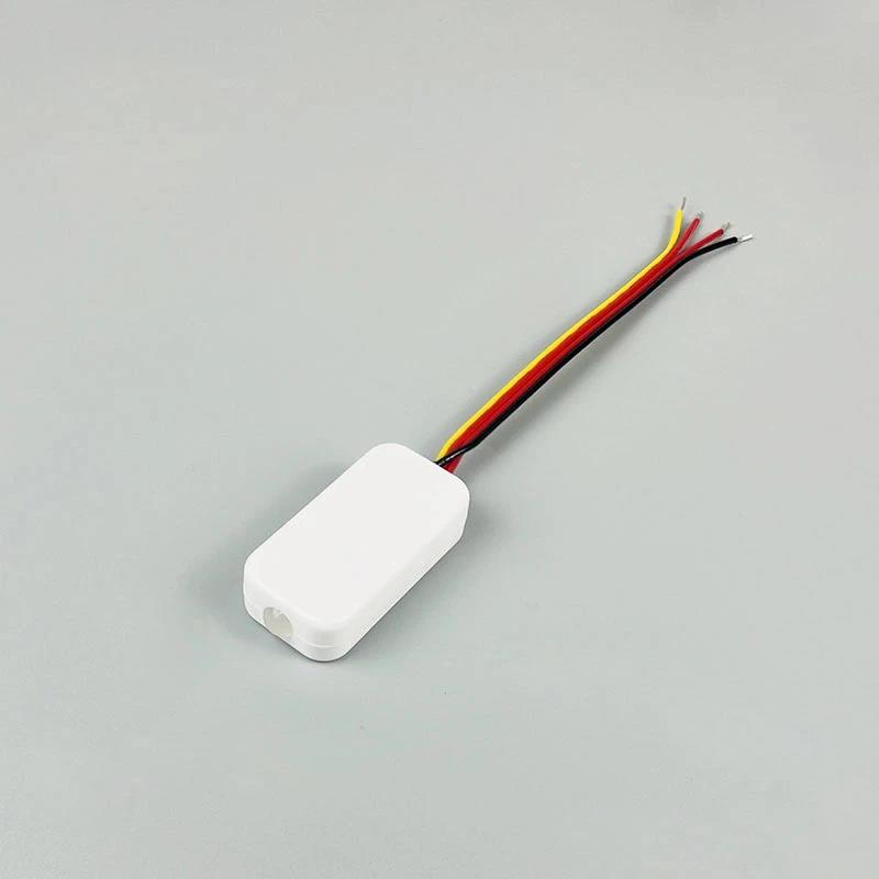 12v-24v Mini Radar Sensor Switch LED Lighting Intelligent Controller Hidden Sensor On/off Delay 30 Seconds Automatic Off