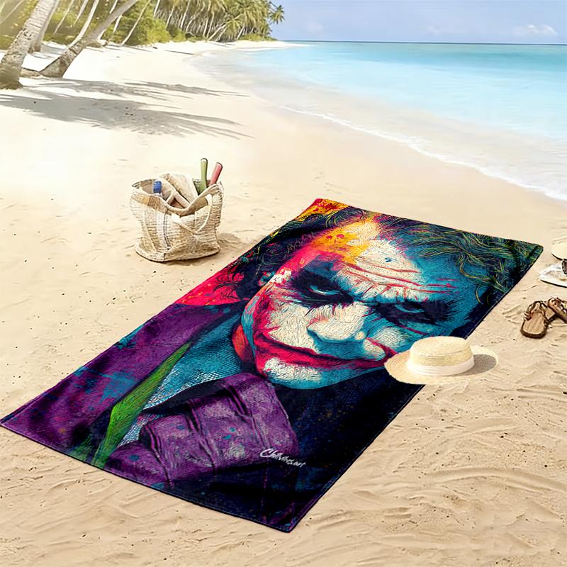 1pc JOKER Beach Towel, Multi-functional Beach Towel for Outdoor Activities Beach Swimming and Travel