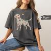 Comfort Colors Floral Labrador Retriever Lab Wildflower Shirt