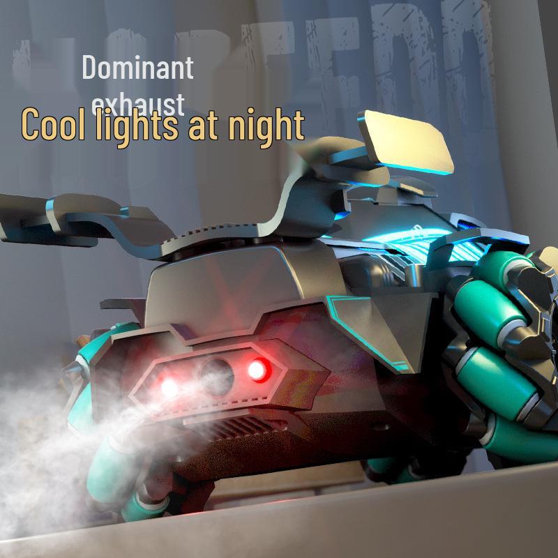 F1 Remote Control Stunt Car with Gesture Control, Drift, Spray, and Four-Wheel Drive - Electric Toy for Kids, FCC Certified