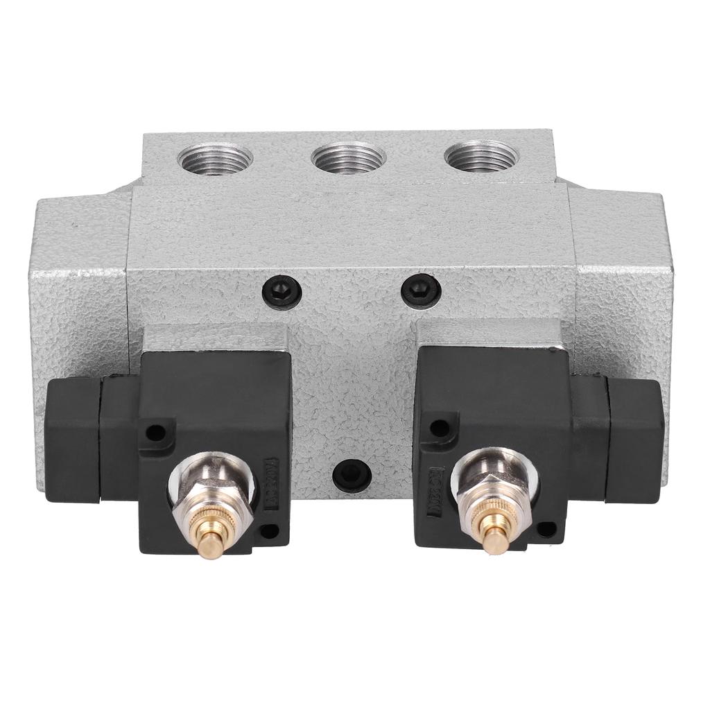 3 Position Solenoid Valve 5‑Way Double Electric Control Industrial Supplies G1 2in K35D2H‑15DC 24V