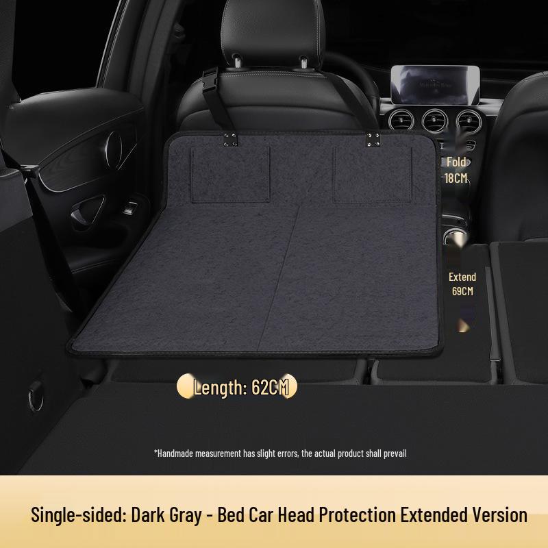 RV Travel Mattress with Headrest for Car Trunk & Rear Seat