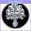 Broche de Esqueleto Elegante Para Homens e Mulheres Feito de Liga de Alta Qualidade Perfeito Para Presentes de Halloween
