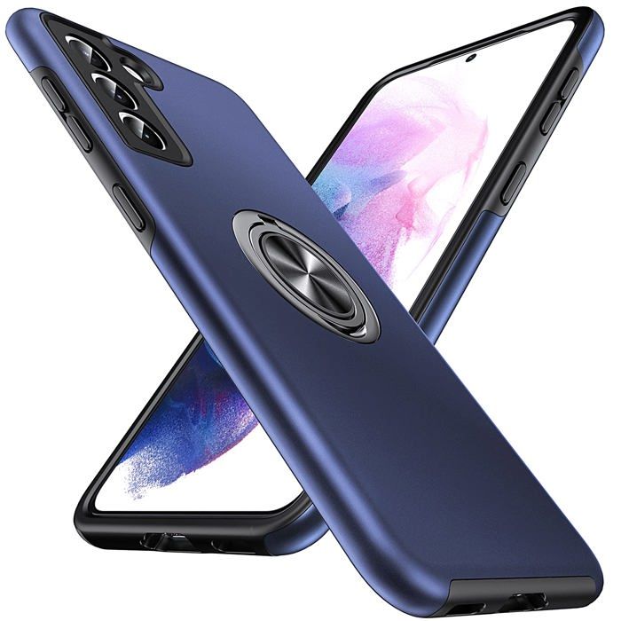 Coque téléphone - ANQRP - B09FXKPYTX - Compatible Samsung Galaxy S21 - Antichoc - Support magnétique 360°