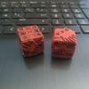 Durable Skull Dice Resin Ghostly Dice Set Eerie Outdoor Game Dice Skeleton Dices  Halloween