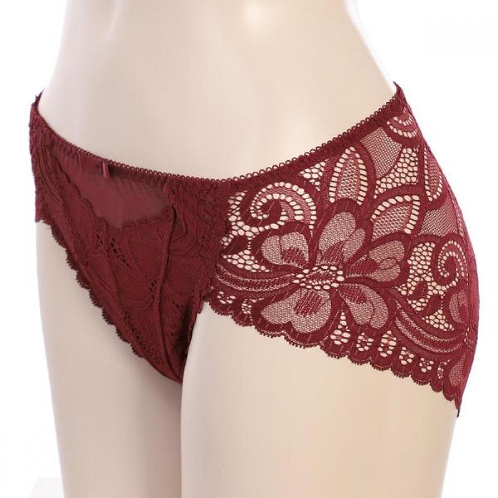Barbara Lace Triangle Panty 2color Bp4459