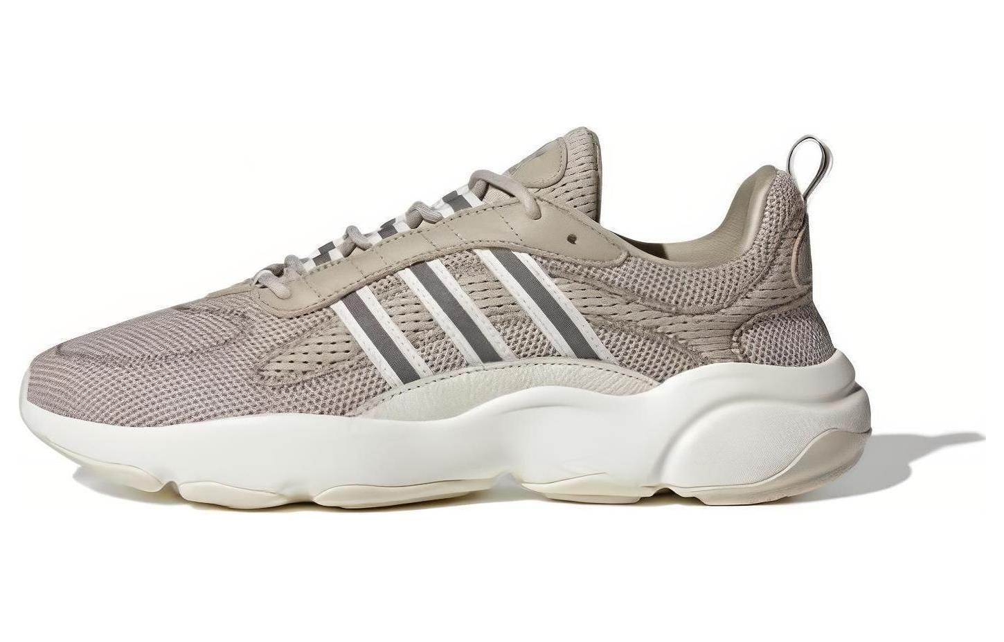 Adidas Originals Haiwee Abrasion Resistant Breathable Low top Chunky Sneakers Unisex Gray Green JH7354 36