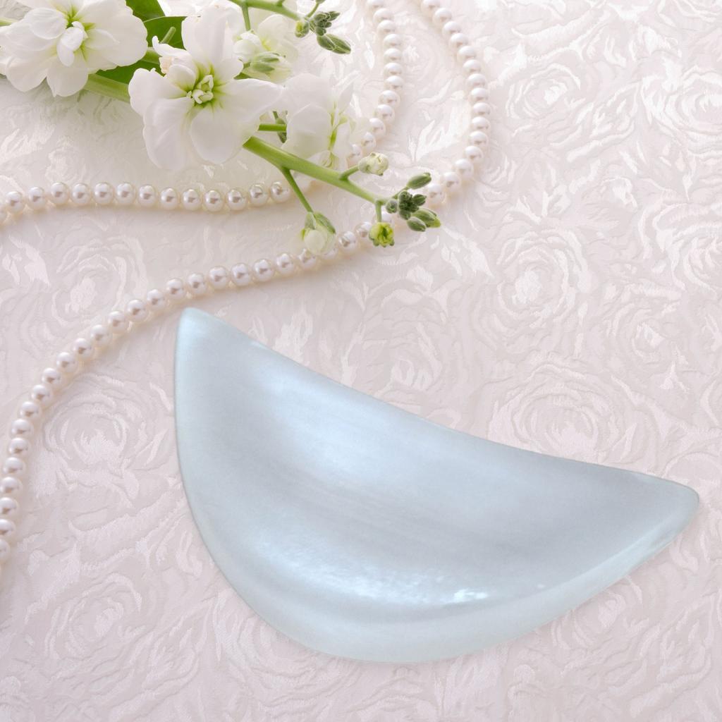 Selenite Crystal Bowl Meditation for Men Women Novelty Home Decor Housewarming