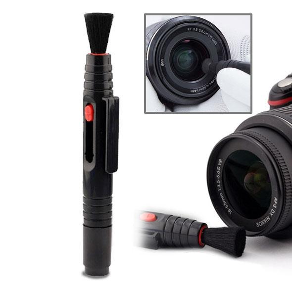 

2 in 1 Lens Cleaning Pen for Camera(Black) чорний
